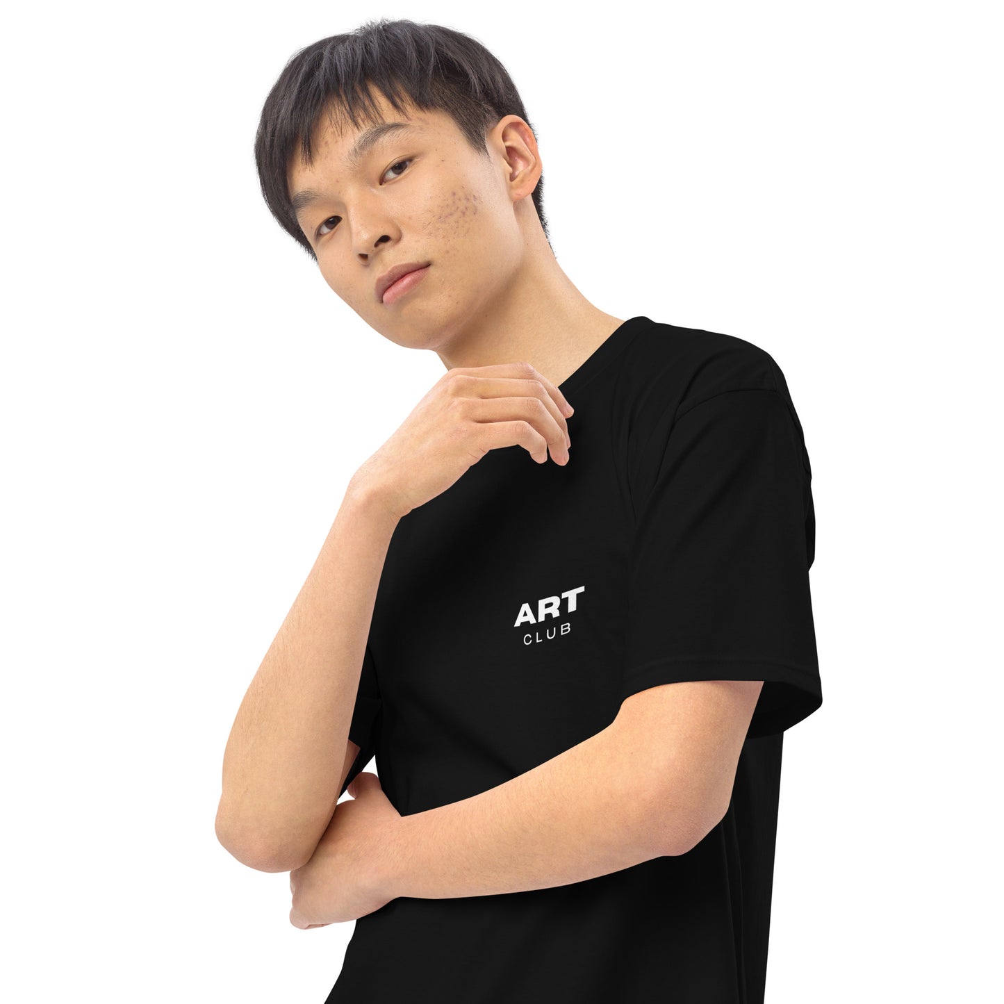 Art club heavyweight T-shirt Black