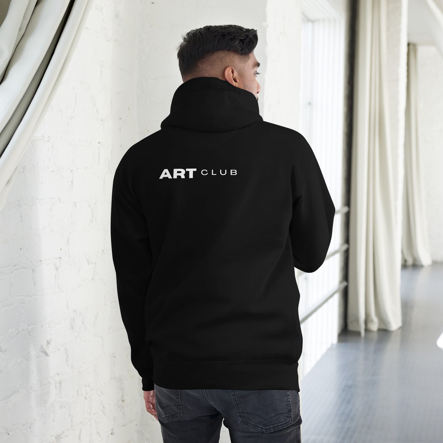 Art club Unisex Hoodie Black