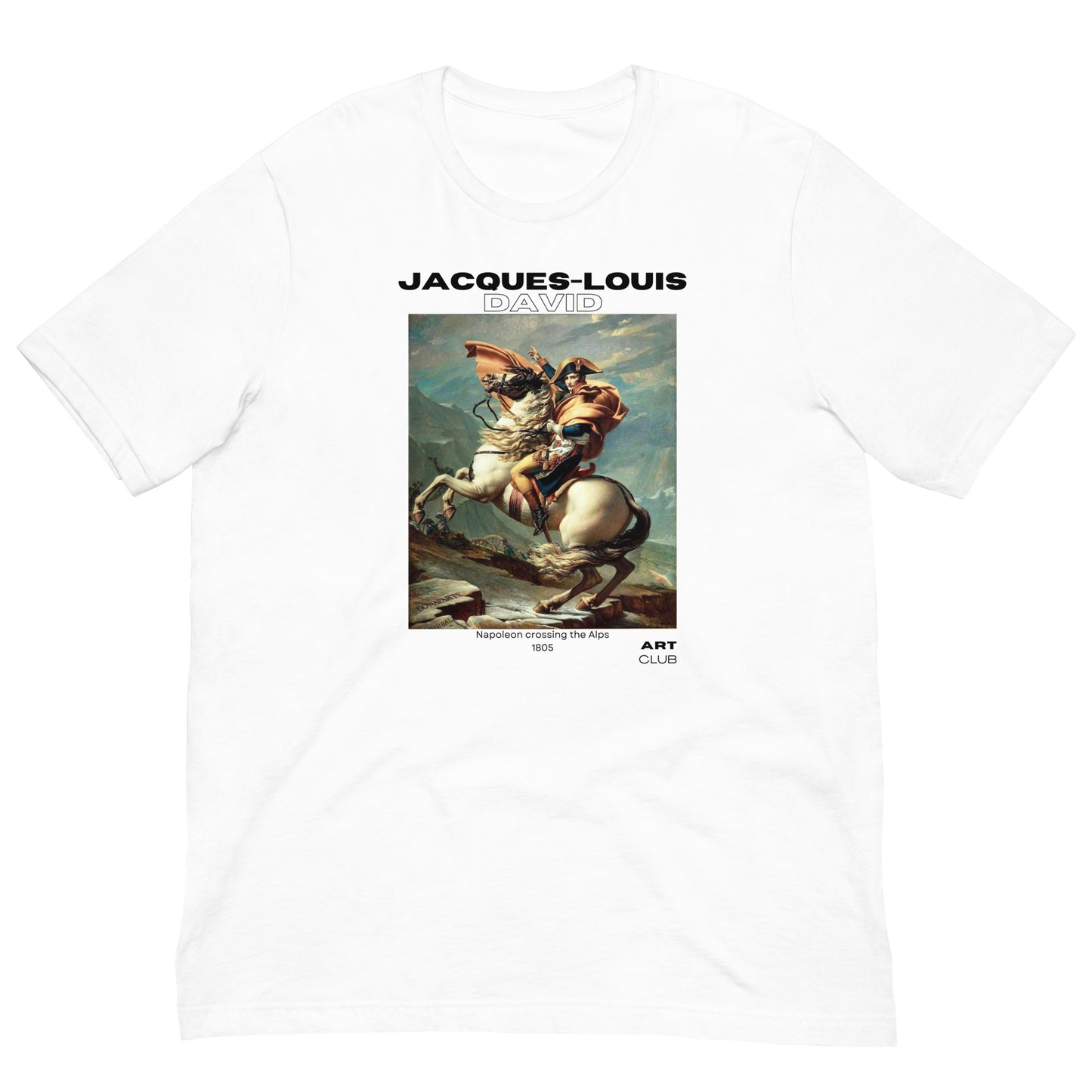 Napoleon Crossing The Alps - Unisex t-shirt